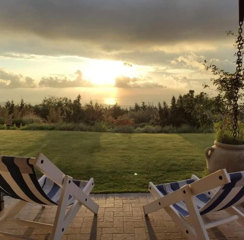 Villa Siciliana Con Piscina E Vista Panoramica Sul Mare 보르게토 외부 사진